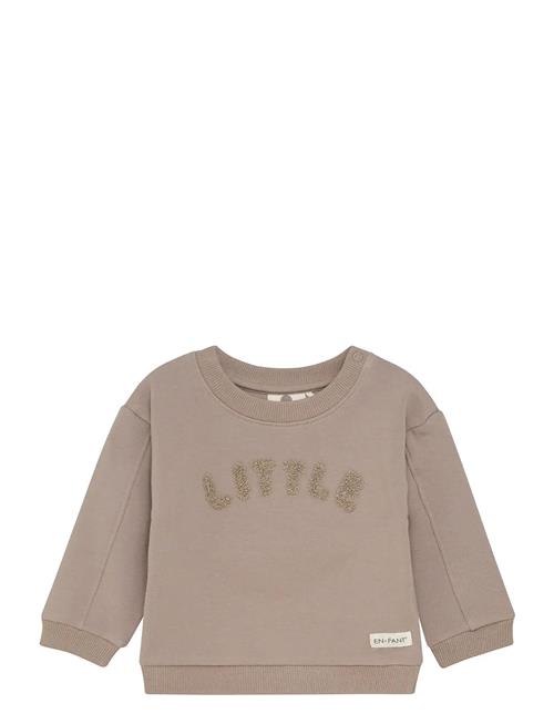 Sweatshirt Ls En Fant Beige