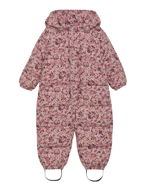 Quilted Suit Aop Minymo Pink