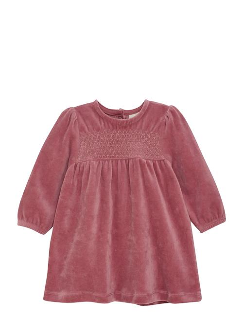 Dress Velour En Fant Pink