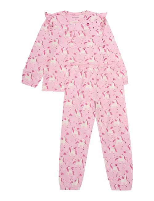 Pyjamas Ls Set Aop Minymo Pink