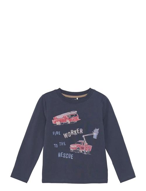 T-Shirt Ls Minymo Blue