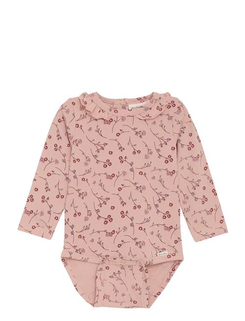 Body Ls Aop Minymo Pink