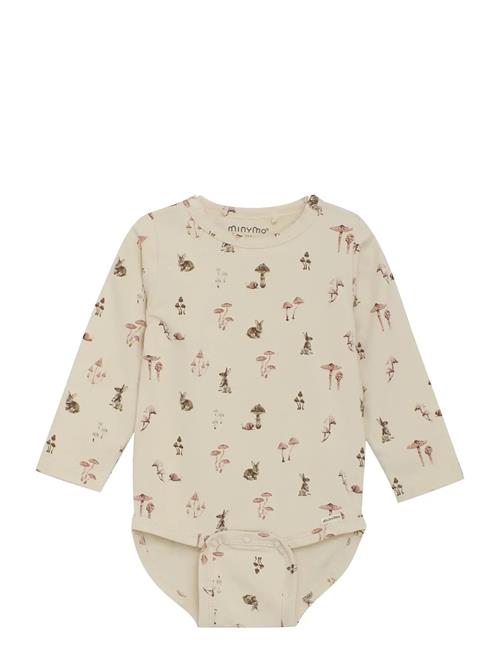 Body Ls Aop Minymo Cream