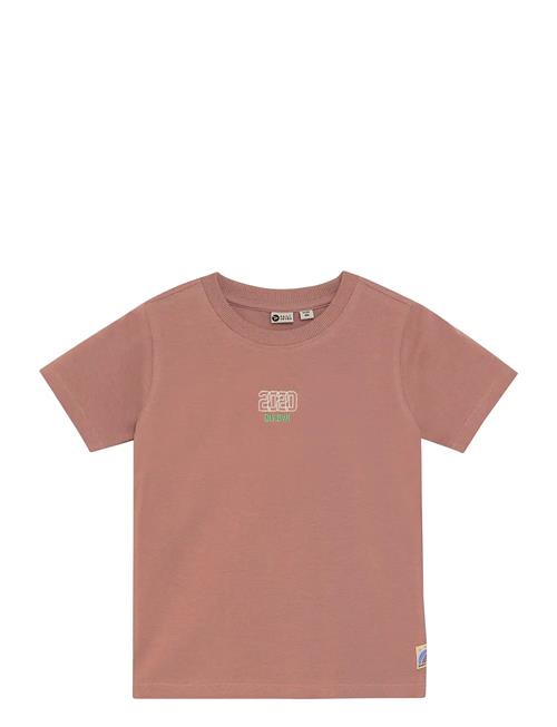 T-Shirt Backprint Daily 7 Coral