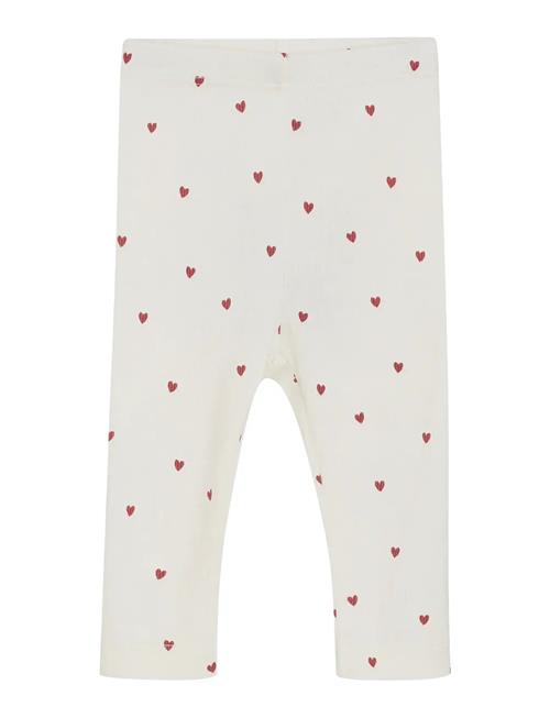 Leggings Aop Rib Minymo White