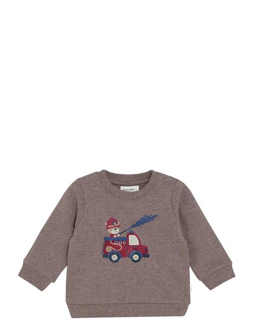 Sweatshirt Ls Minymo Brown