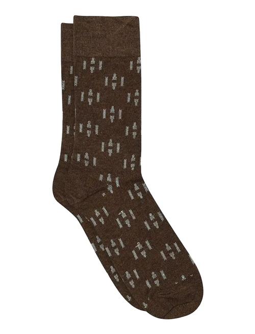 Vilhelm Socks Mp Denmark Brown