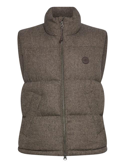 Wool Padded Vest GANT Brown