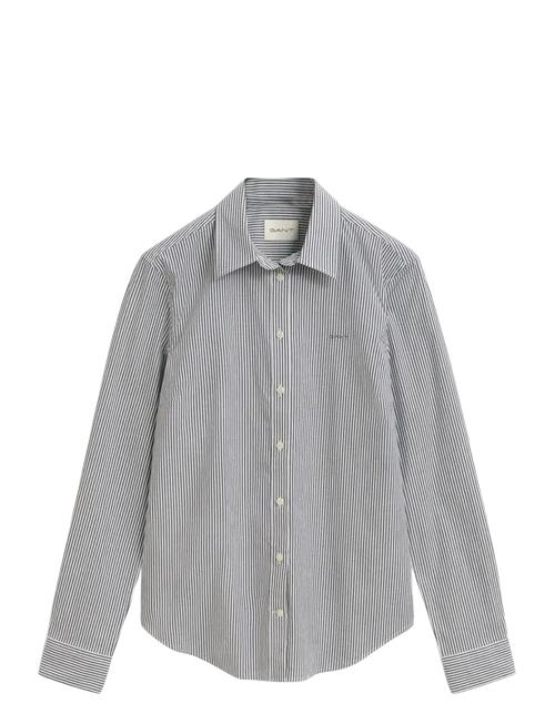 Slim Striped Poplin Shirt GANT Blue
