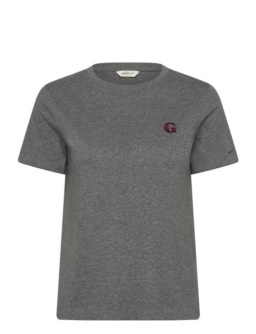 Reg G Badge Ss T-Shirt GANT Grey