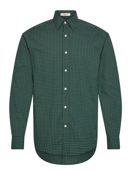 Reg Micro Print Shirt GANT Green
