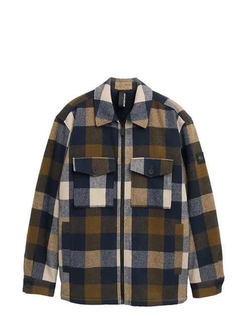 Wool Shirt Jacket Tom Tailor Navy
