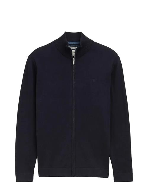 Basic Knit Jacket Tom Tailor Navy