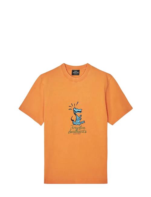 Cotton Jersey Sweathart Frode Tee Mads Nørgaard Orange