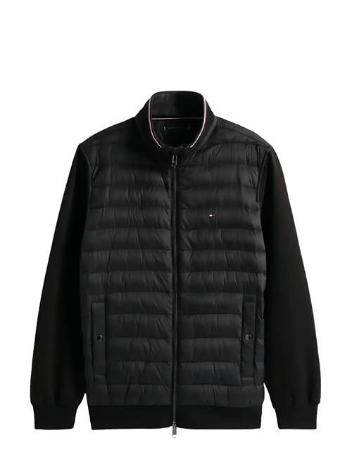 Mix Media Ess Rwb Stand Collar Tommy Hilfiger Black