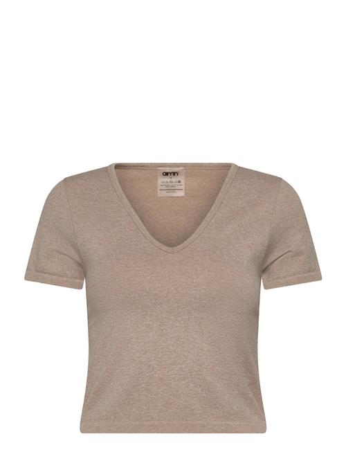 Shape Seamless Short Sleeve Aim´n Beige