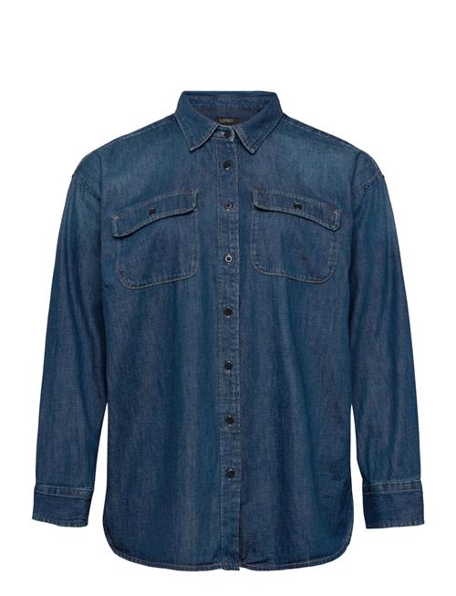 Denim Shirt Lauren Women Blue