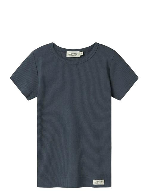Plain Tee Ss MarMar Copenhagen Blue