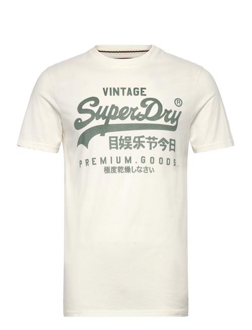 Vl Classic Tee Superdry White