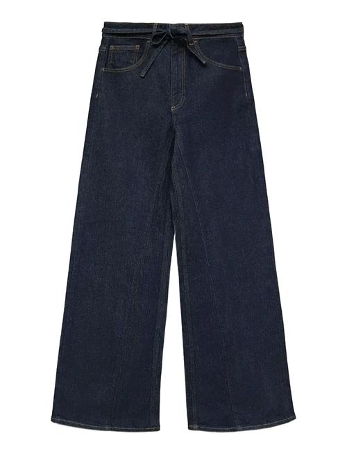Awmaddie Hr Belt Wide Jeans Ra392 Vero Moda Navy