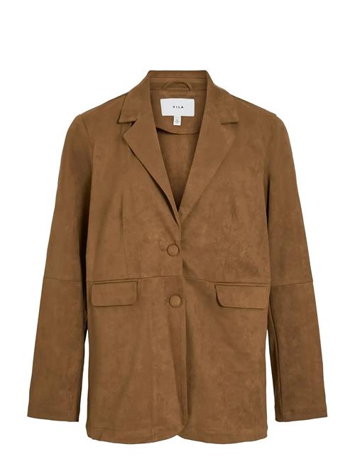 Vihena Loose Blazer /Ln Vila Brown