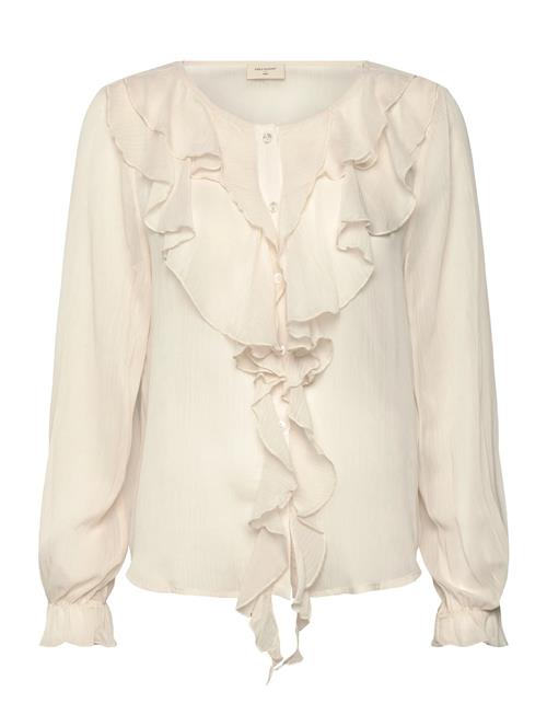 Blouse From Freequent In A Light Material. The Blouse Has A Simple Silhouette Wi FREE/QUENT Cream