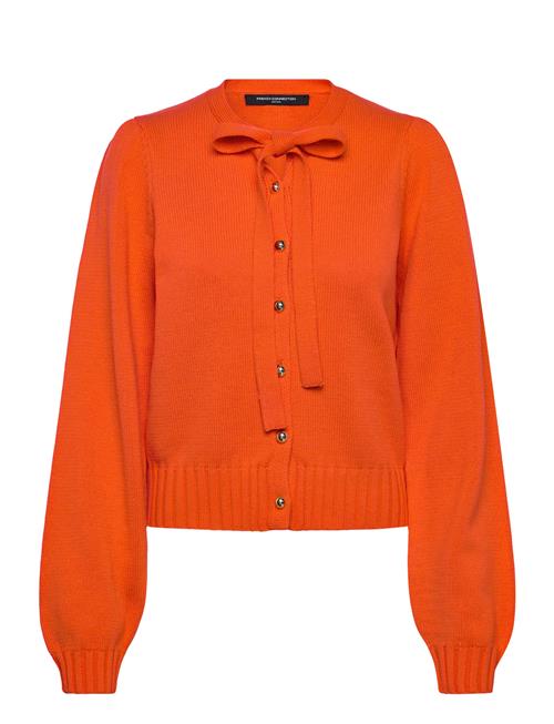 Varli Ls Tie Nk Cardigan French Connection Orange