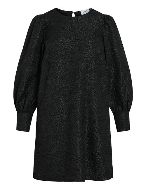 Vitaliama O-Neck L/S Dress/Pr Vila Black
