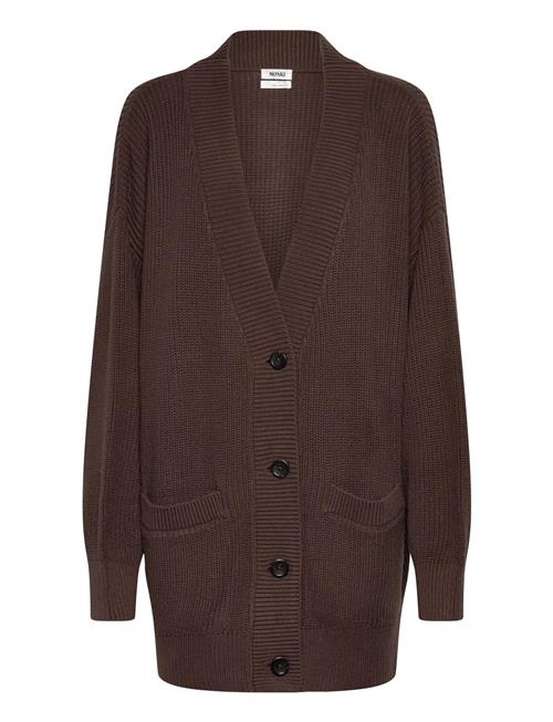 Knitted Cardigan Monki Brown