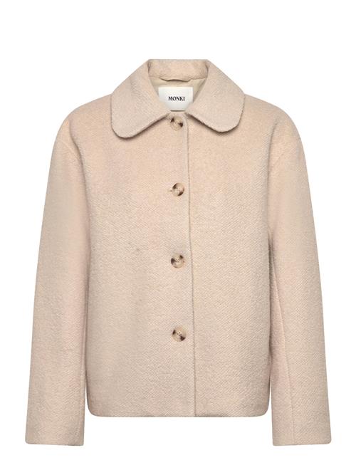 Button Jacket Monki Cream