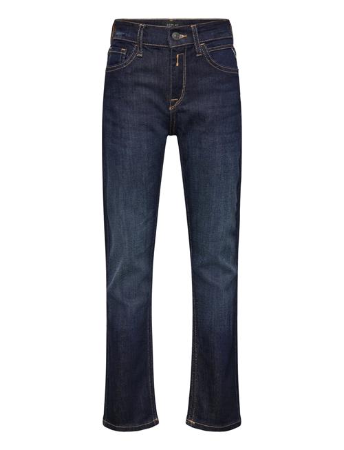 Subjey Trousers Regular Replay Basics Replay Blue