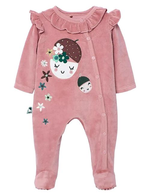 Velour Play Suit -Bci Boboli Pink