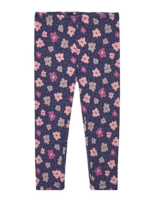 Stretch Knit Leggings Boboli Navy