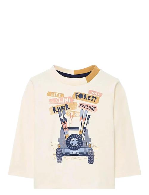 Knit T-Shirt Boboli Cream
