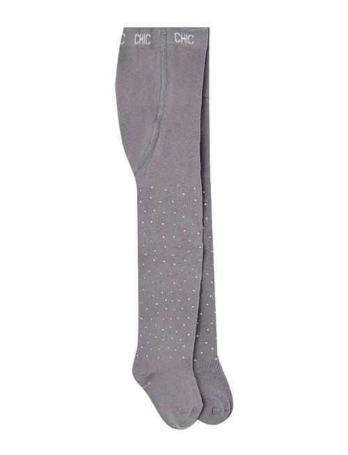 Thick Tights Crystals Boboli Grey