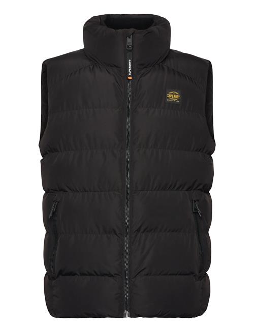 Sports Puffer Gilet Superdry Black