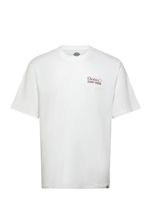 M Donut House Tee Ss Dickies White