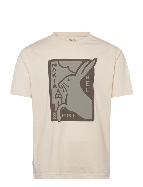 Alert T-Shirt Makia Cream