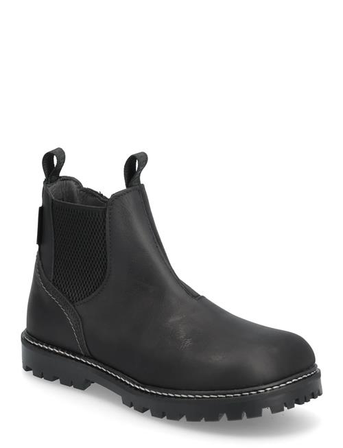 Booties - Flat - With Zipper ANGULUS Black
