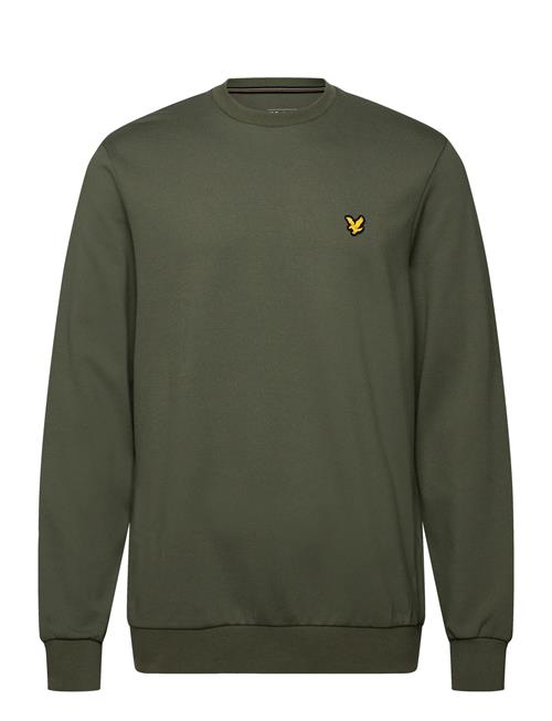 Crew Neck Fly Fleece Lyle & Scott Sport Khaki