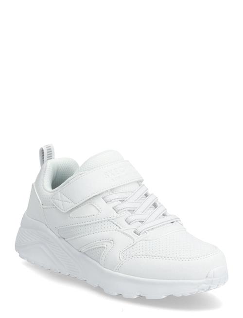 Boys Uno Lite Echo Surge Skechers White
