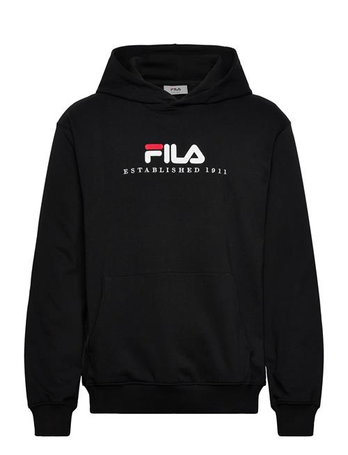 Valsera Regular Logo Hoodie FILA Black