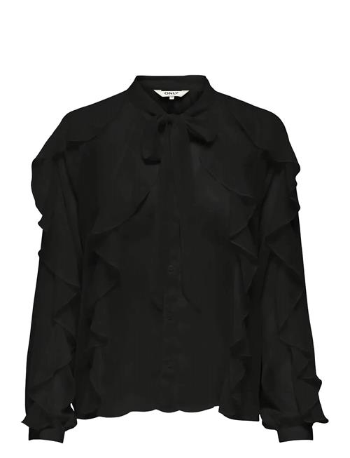Onltaryn Ls Romantic Ruffle Blouse Wvn ONLY Black