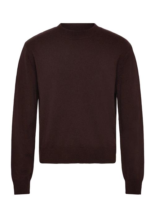 Regular Woolblend Sweater Weekday Brown