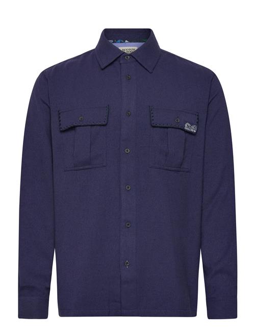 Textured Relaxed-Fit Shirt Scotch & Soda Navy