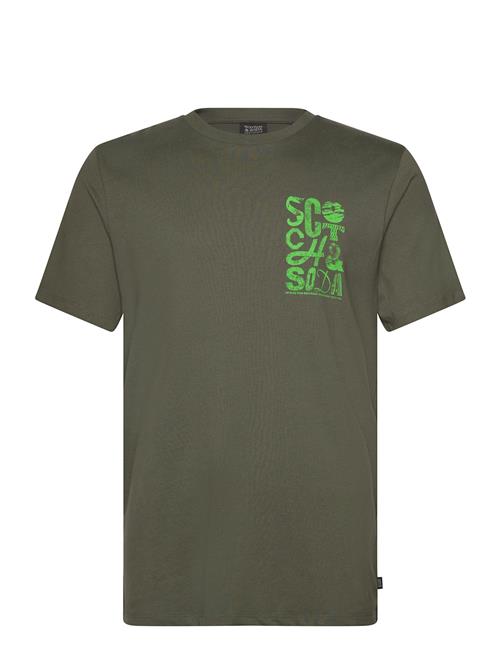 Regular Fit Left Chest Logo T-Shirt Scotch & Soda Green