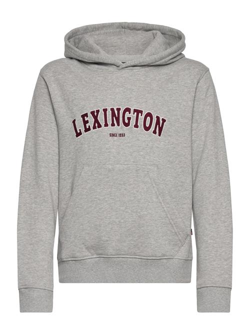 Lucas Logo Organic Cotton Hood Lexington Clothing Grey