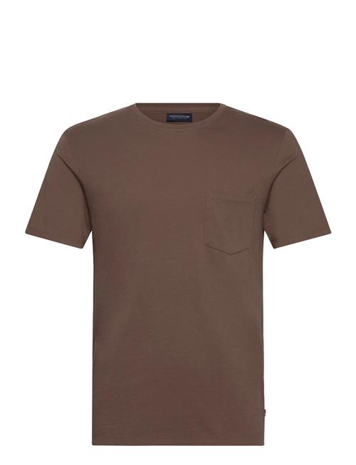 Midweight Organic Cotton Tee Lexington Clothing Brown