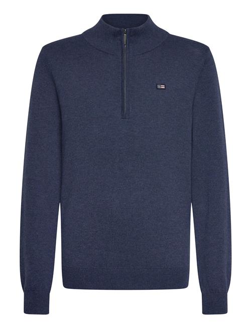 Freddy Half-Zip Sweater Lexington Clothing Navy