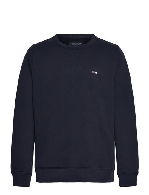 Matty Organic Cotton Sweatshirt Lexington Clothing Navy